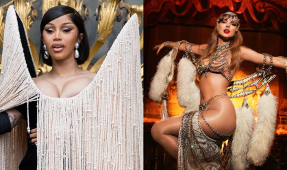 Cardi B fica aliviada ao saber que lançará álbum antes de Taylor Swift