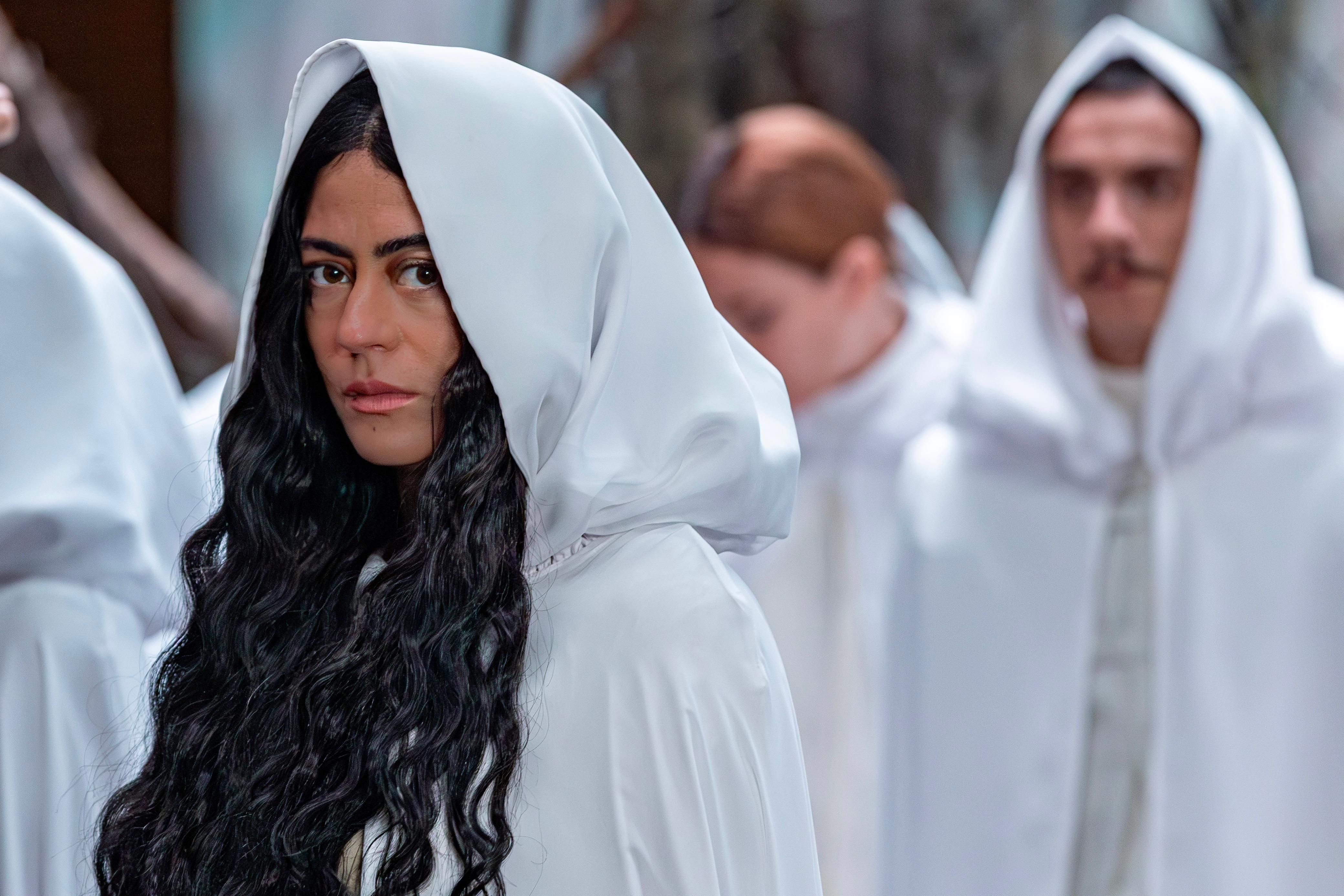 Carol Castro em "Nosso Lar 3 - Vida Eterna" • Divulgação/ Ique Esteves