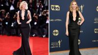 Em Veneza, Cate Blanchett repete look usado em 2022; veja