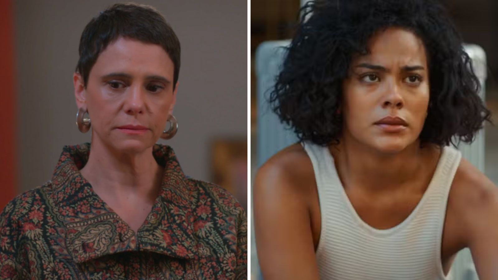 Celina (Malu Galli) e Maria de Fátima (Bella Campos) protagonizam embate em "Vale Tudo"