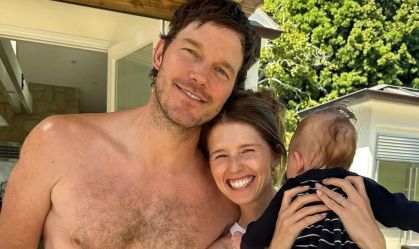 Chris Pratt explica nome diferenciado de filho caçula; veja qual é