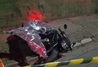 Motorista tenta fugir de assalto, mata motoqueiro inocente e é preso em SP