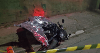 Motorista tenta fugir de assalto, mata motoqueiro inocente e é preso em SP