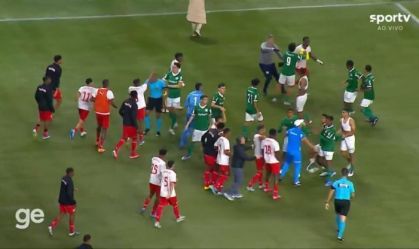 Final do Brasileirão Sub-20 termina em confusão; veja