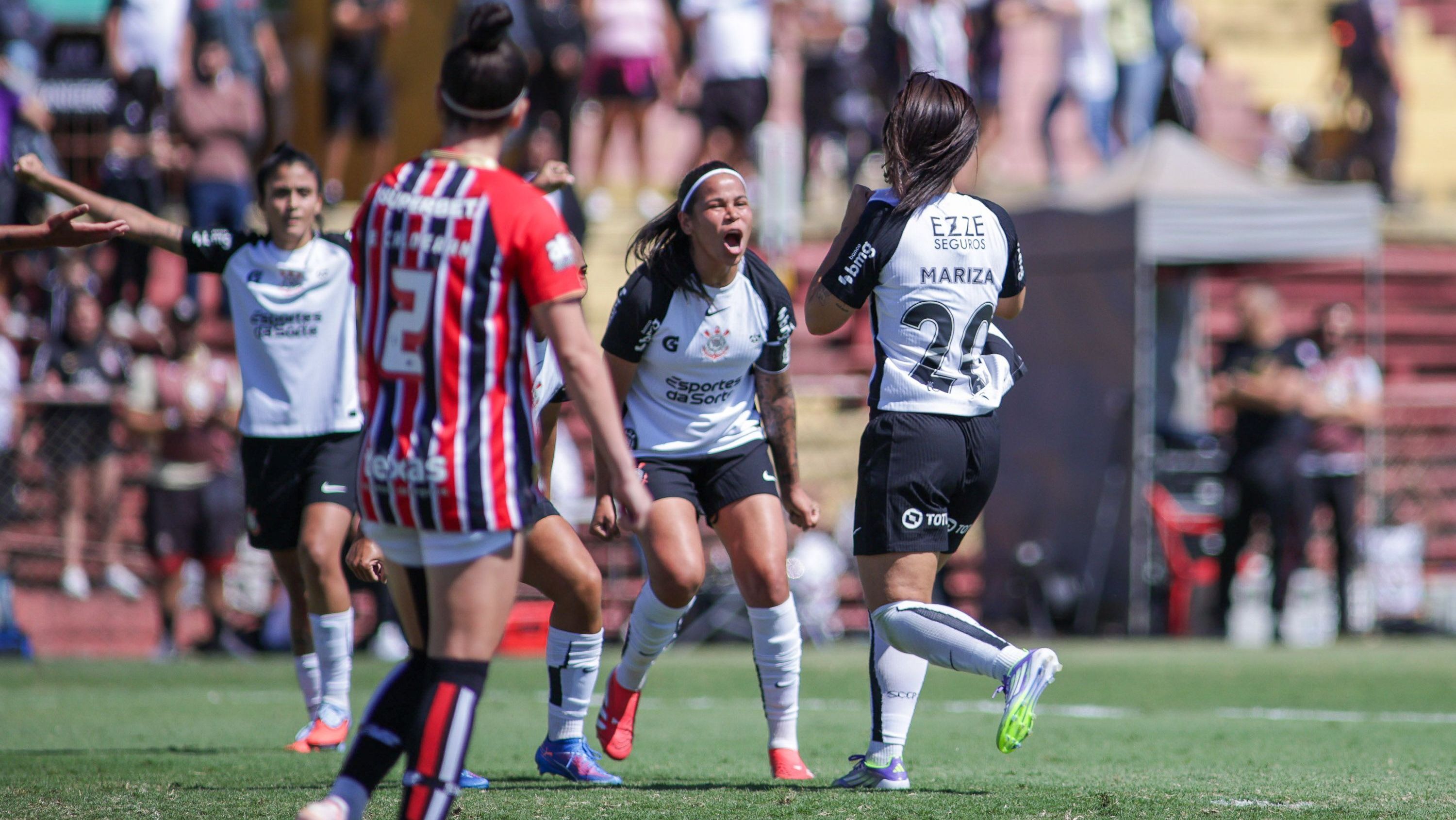 Corinthians se classificou para a final do Brasileirão Feminino