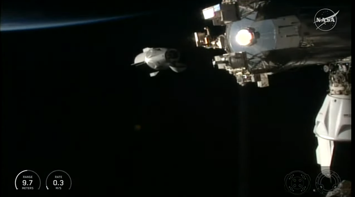 Saída da Crew-10 da ISS