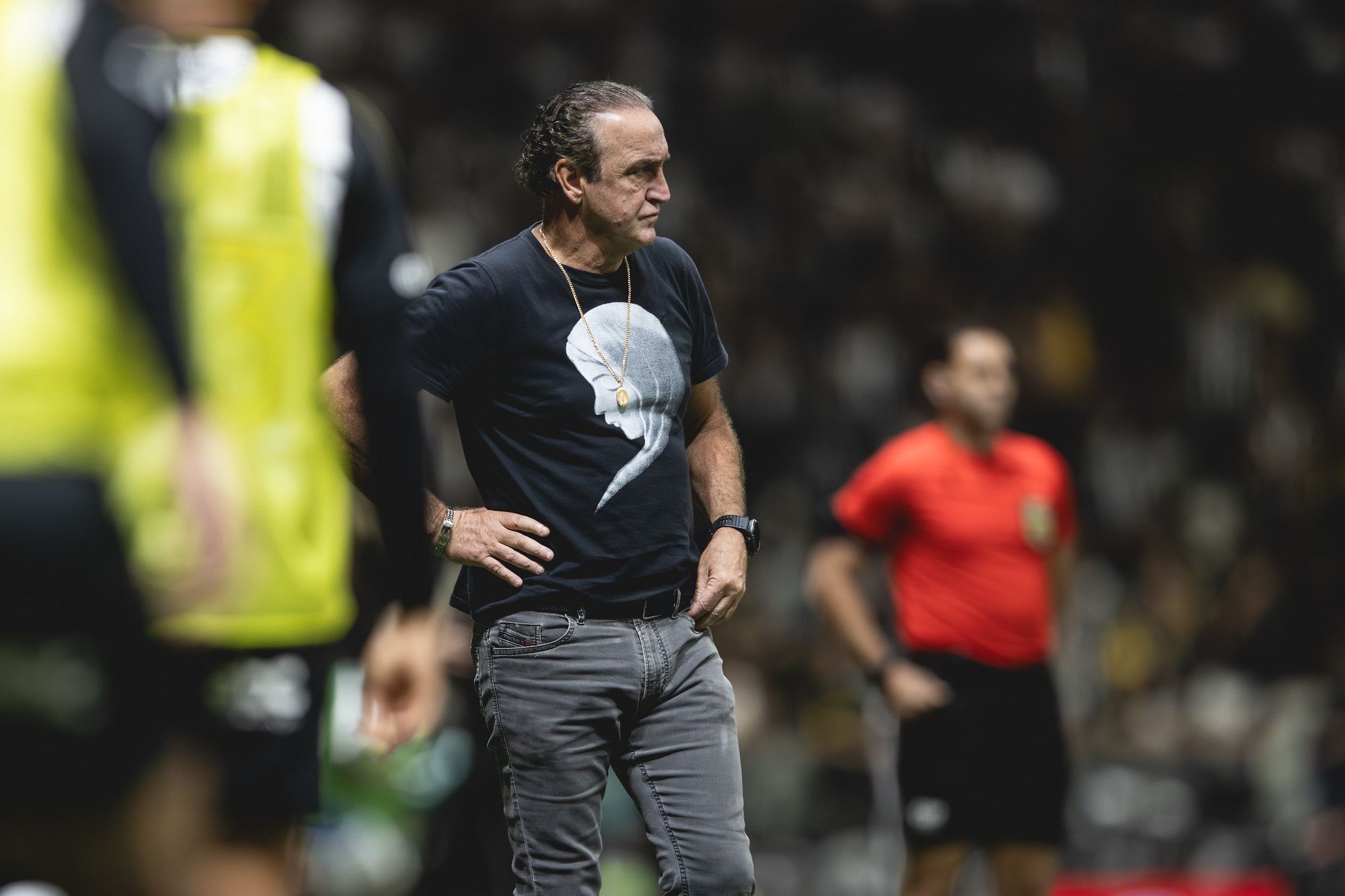 Cuca em Atlético-MG x Cruzeiro, pela Copa do Brasil