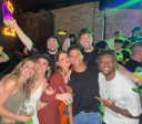 Participantes do "Dança dos Famosos" curtem festa juntos até de madrugada