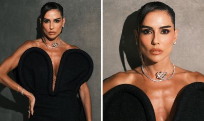 Deborah Secco usa vestido de R$ 8 mil da grife de Victoria Beckham