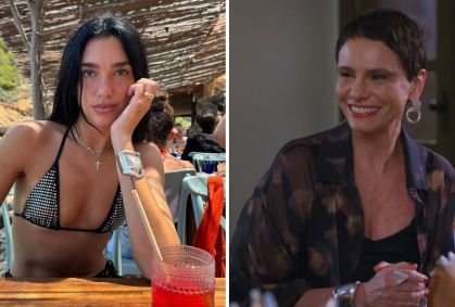 Dua Lipa e Celina, de "Vale Tudo", usam mesmo acessório fashion; saiba qual