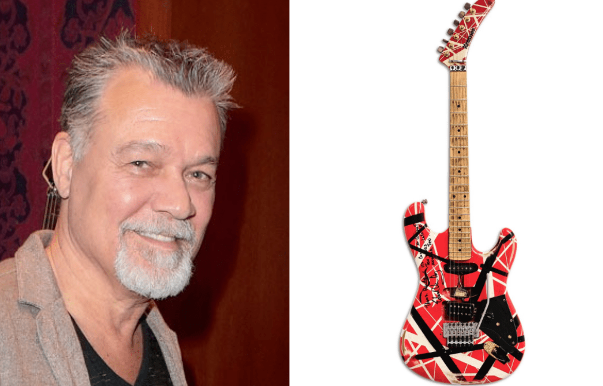 Guitarra de Eddie Van Halen de 1982 pode ser leiloada por até US