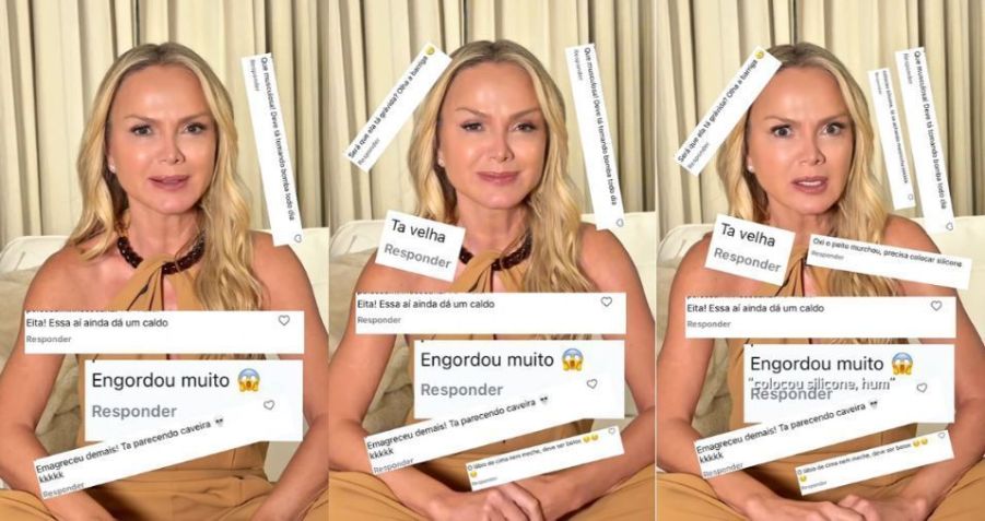 Eliana revelou alguns dos comentários que recebeu nas redes sociais • Instagram/Eliana