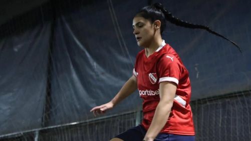 Emily Muñoz chegou ao time de futsal do Independiente neste ano