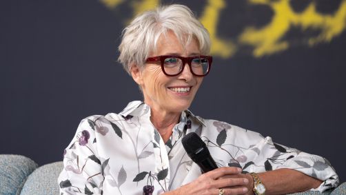 Emma Thompson encontrou fãs no Festival de Cinema de Locarno, na Suíça