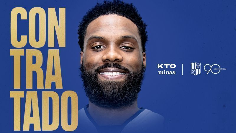 Anúncio de Erik McCree pelo KTO Minas