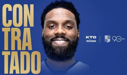 Anúncio de Erik McCree pelo KTO Minas