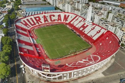 O estádio do Huracán