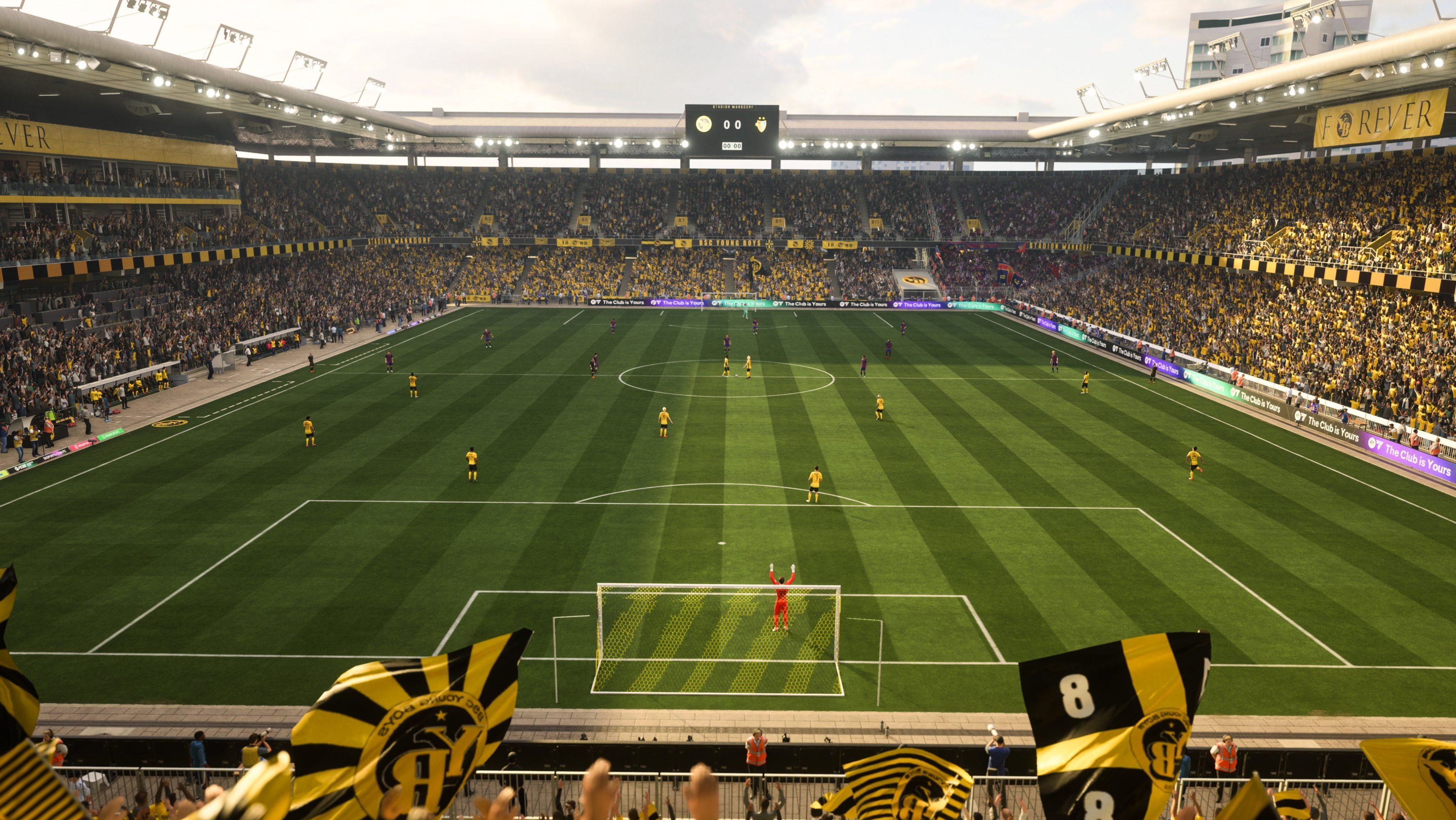 Estádio Wankdorf, casa do Young Boys e novo estádio do EA FC 26