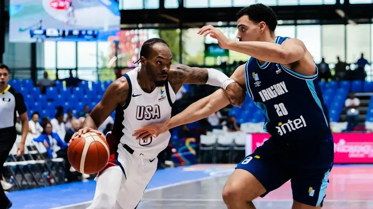 Partida entre Estados Unidos e Uruguai, válido pelas quartas da AmeriCup