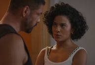 "Vale Tudo": após César transar com Odete, Fátima desconfia do amante