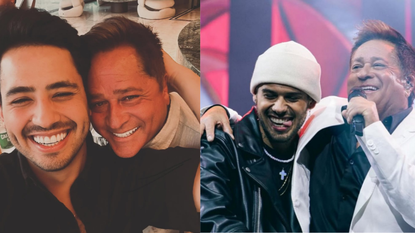 Matheus e Zé Felipe seguiram os passos do pai, Leonardo, na carreira musical • Reprodução/Instagram