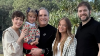 Roberto Justus celebra Dia dos Pais com os filhos: "Momento maravilhoso"
