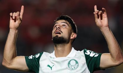 Flaco López marca no fim, e Palmeiras empata com o Vitória no Brasileirão