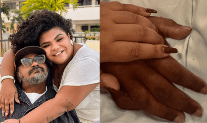 Flora homenageia Arlindo Cruz no Dia dos Pais: "Perdi o meu amor"