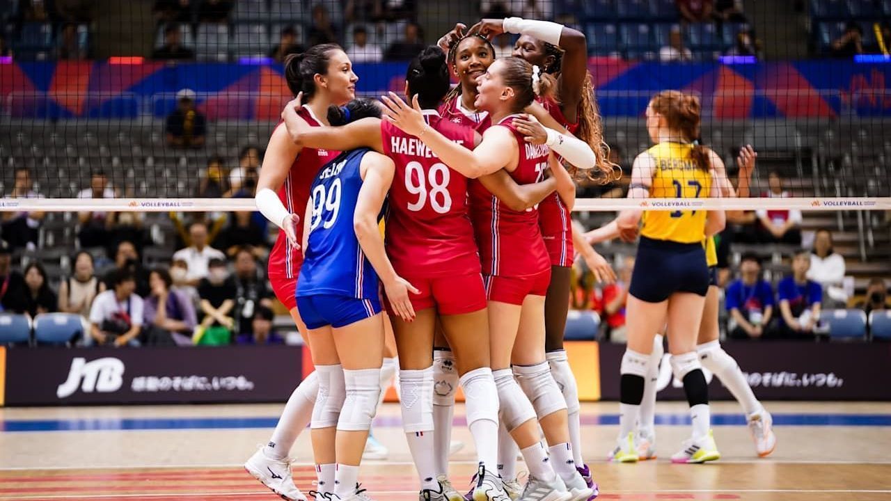 França, principal adversária do Brasil no Mundial Feminino de Vôlei