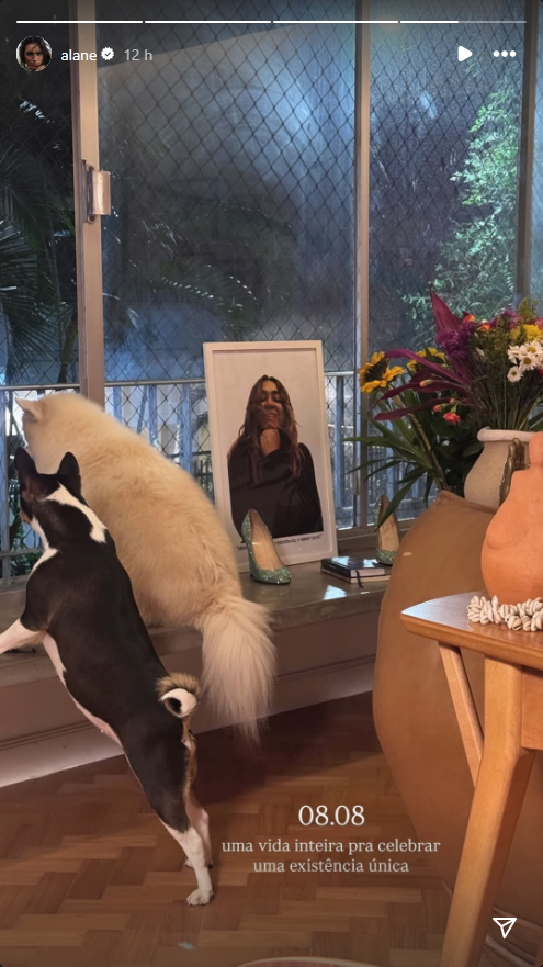 Amigos e família de Preta Gil fazem jantar para celebrar aniversário da cantora • Instagram/ Alane Dias