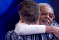 Gilberto Gil e Luciano Huck se emocionam ao falar de Preta Gil
