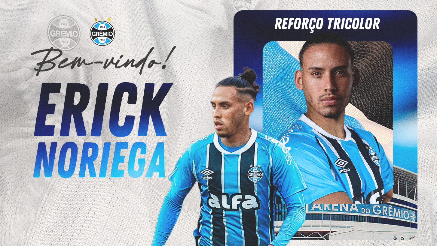 Erick Noriega, novo reforço do Grêmio