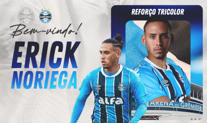 Grêmio anuncia contratação de volante de seleção sul-americana; veja vídeo