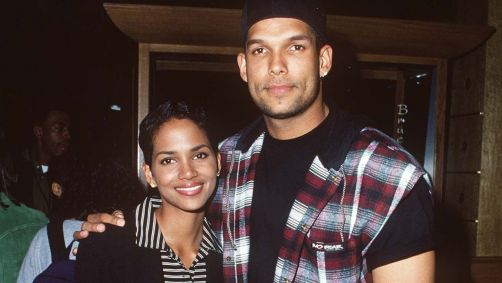 Halle Berry e David Justice em 1995