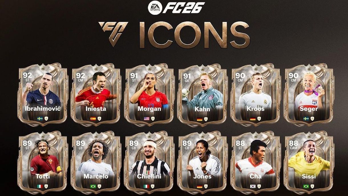 Novos "Ídolos" do EA FC foram anunciados