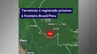 Terremoto de 5,0 graus na escala Richter é registrado na fronteira do Brasil