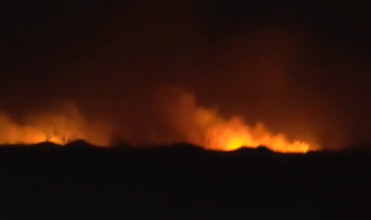 Incêndio de grandes proporções atinge zona rural no Piauí