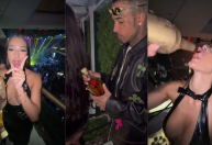 Gato Preto posou com bebidas alcoólicas horas antes de acidente com Porsche