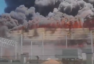 Grande incêndio já atinge duas fábricas na Zona Franca de Manaus
