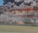 Incêndio de grandes proporções atinge fábrica na Zona Franca de Manaus