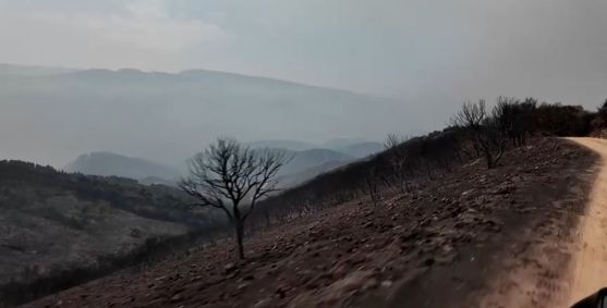 Incêndio florestal atinge parque de Las Medulas, na Espanha, listado pela Unesco