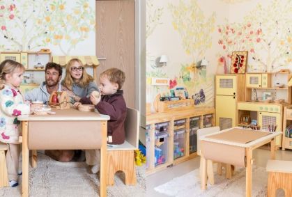 Isabella Scherer mostra detalhes de brinquedoteca dos filhos em casa