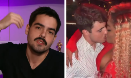 João Silva opina sobre beijo entre filho do Gugu e Cariúcha