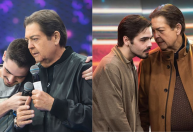 Em meio à internação de Faustão, João Silva resgata fotos ao lado do pai