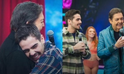 João Silva, filho de Faustão, atualiza estado de saúde do apresentador