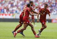 Sob olhares de Ancelotti, Bahia vence o Santos pelo Brasileirão