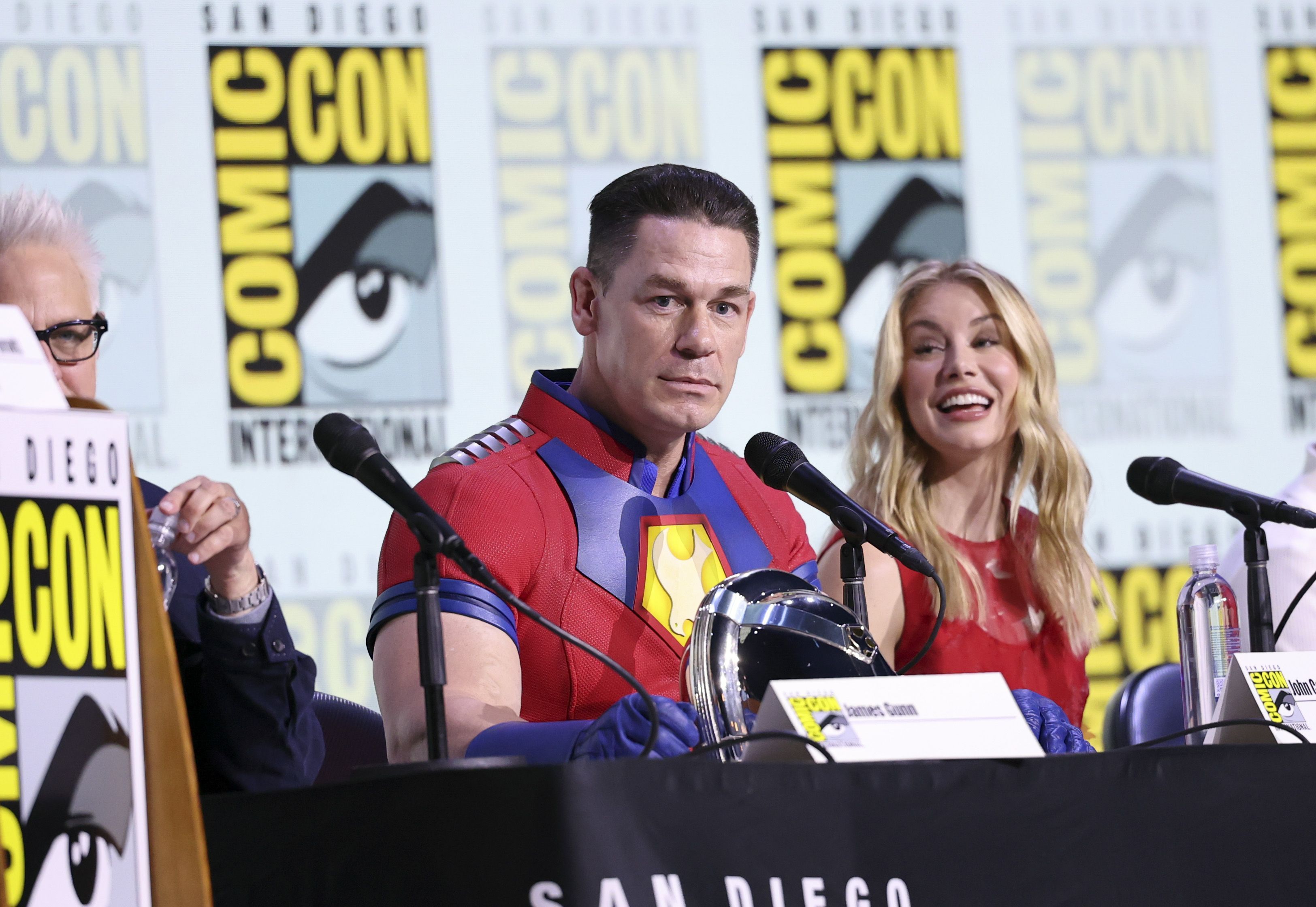 John Cena durante a Comic Con 2025, em 26 de julho deste ano • Amy Sussman/Getty Images
