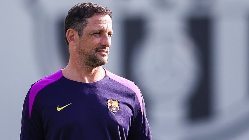 Juliano Belletti, técnico das categorias de base do Barcelona