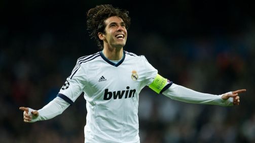 Kaka defendeu o Real Madrid em 2009 e 2013
