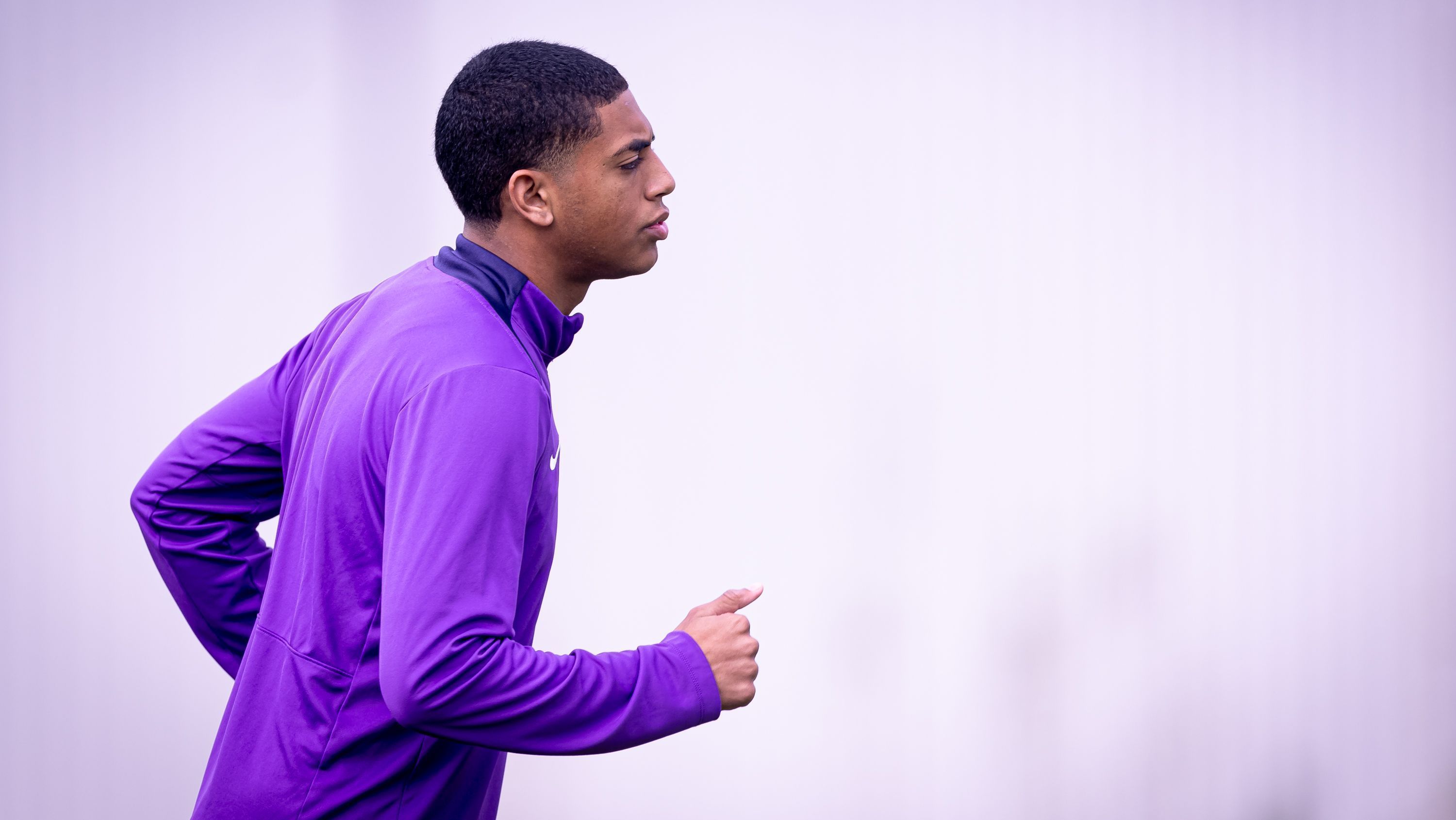 Kauê Furquim em treino do Corinthians